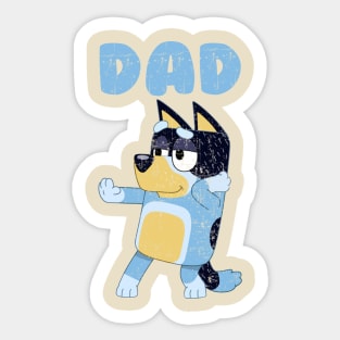 VINTAGE - NEW DAD Sticker